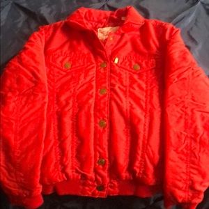 Levi’s Red Jacket Size XS